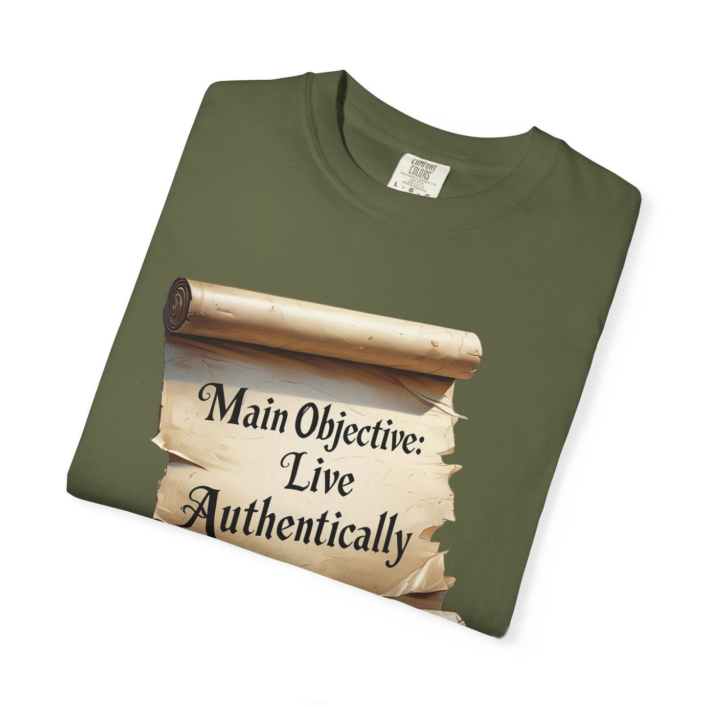 Unisex T-Shirt - Live Authentically, Motivational Tee, Affirmation Shirt, Gift for Friends, Casual Wear, Inspirational Apparel