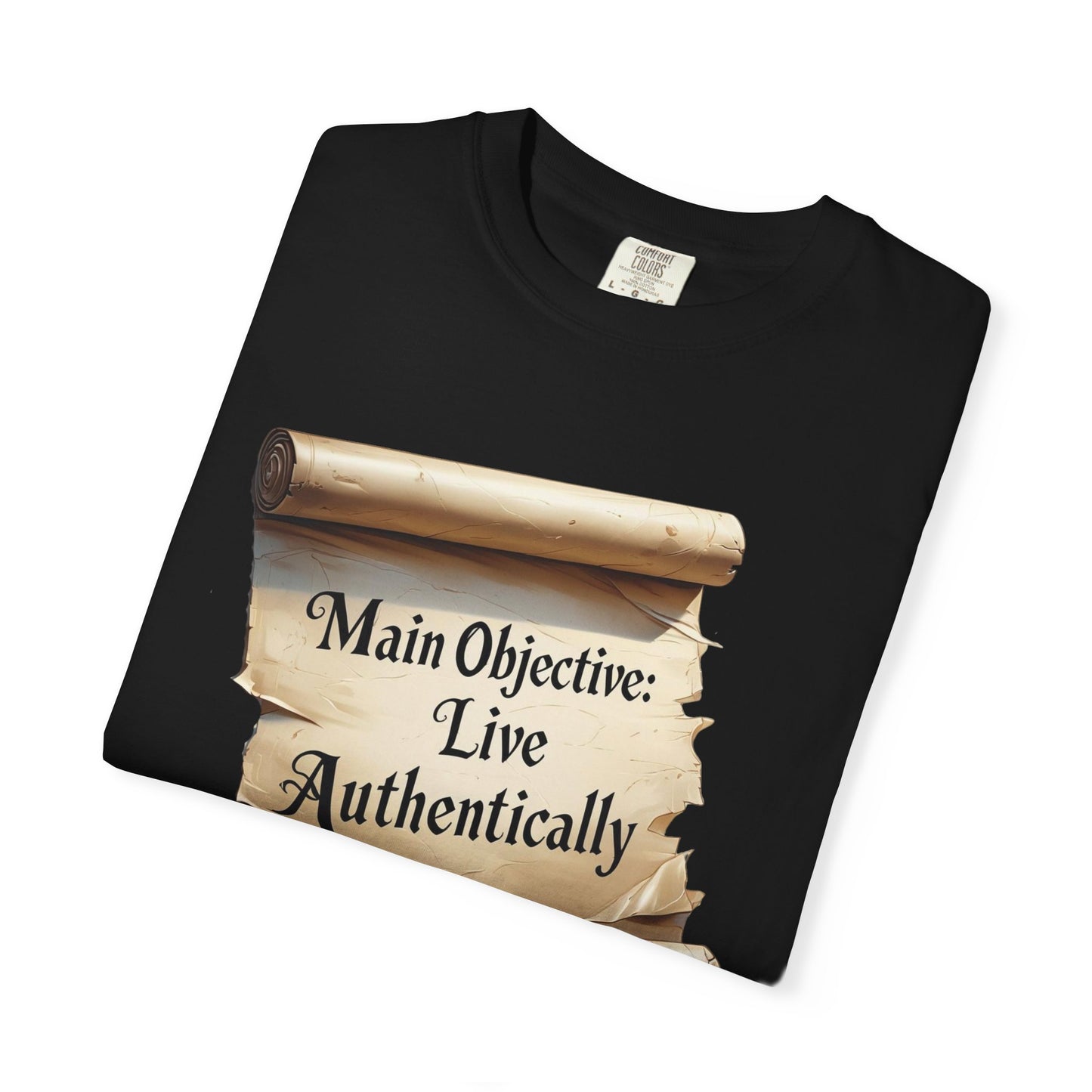Unisex T-Shirt - Live Authentically, Motivational Tee, Affirmation Shirt, Gift for Friends, Casual Wear, Inspirational Apparel