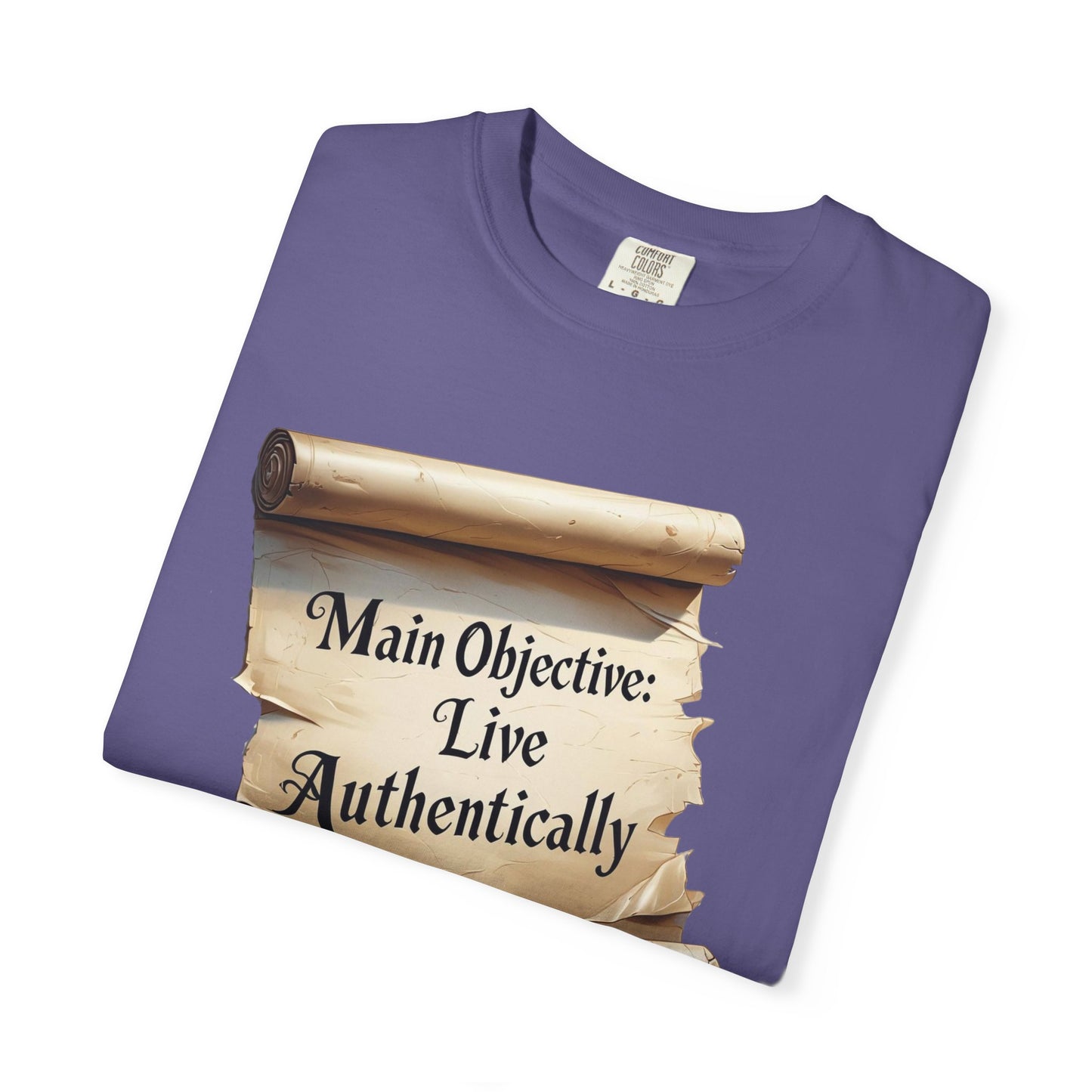 Unisex T-Shirt - Live Authentically, Motivational Tee, Affirmation Shirt, Gift for Friends, Casual Wear, Inspirational Apparel