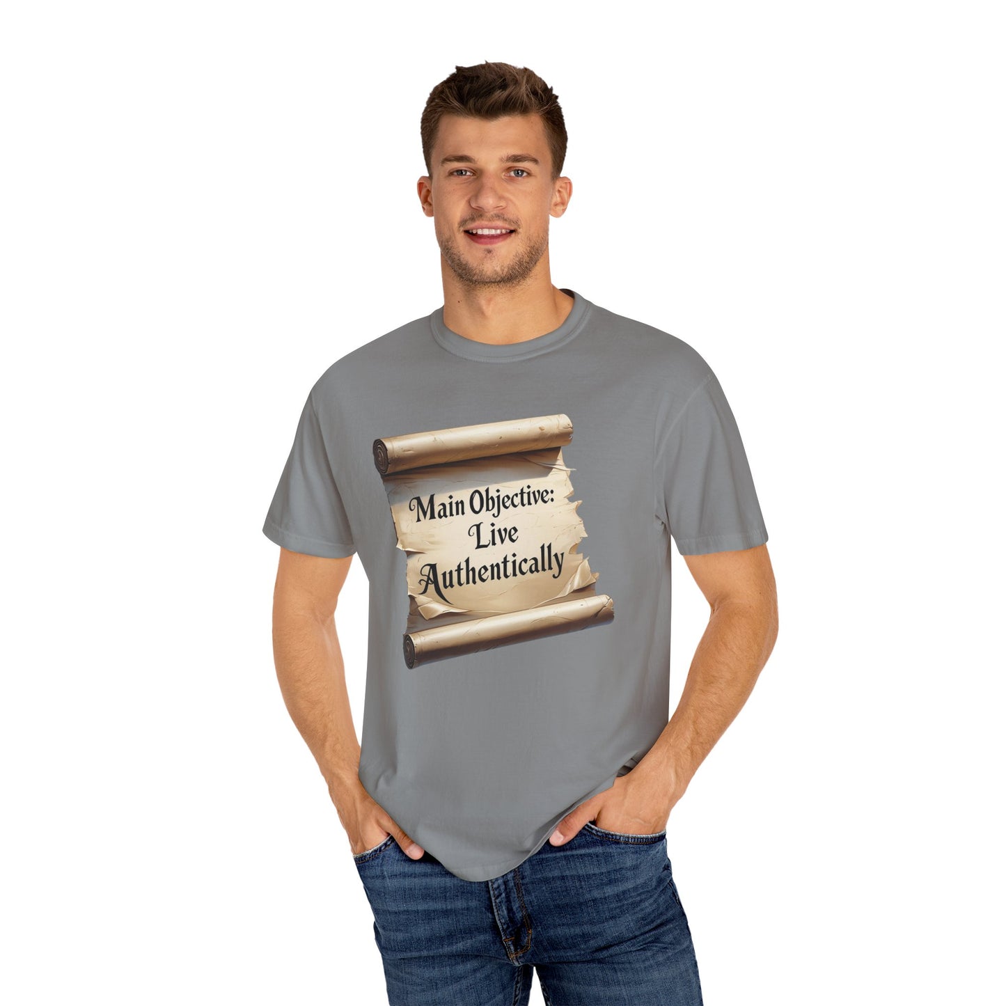 Unisex T-Shirt - Live Authentically, Motivational Tee, Affirmation Shirt, Gift for Friends, Casual Wear, Inspirational Apparel