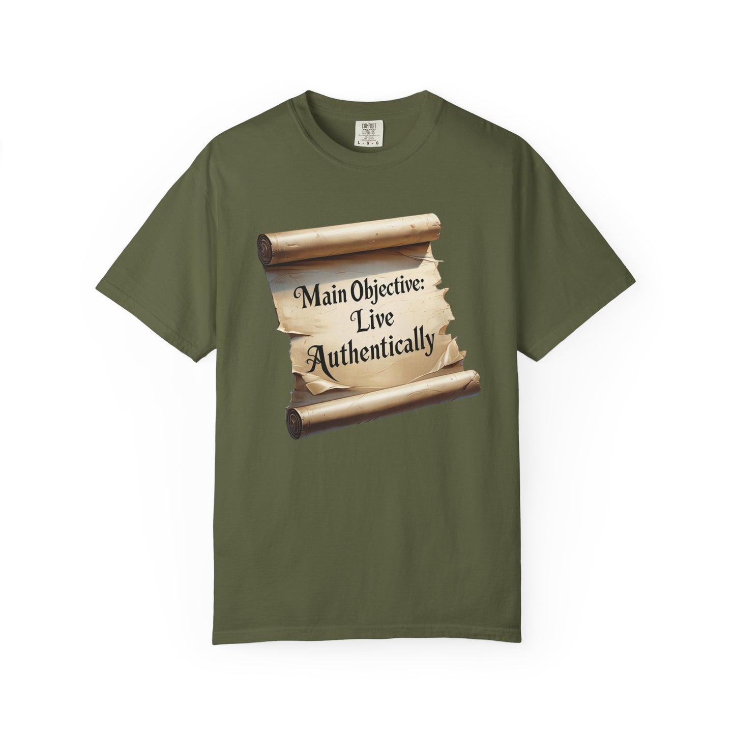 Unisex T-Shirt - Live Authentically, Motivational Tee, Affirmation Shirt, Gift for Friends, Casual Wear, Inspirational Apparel