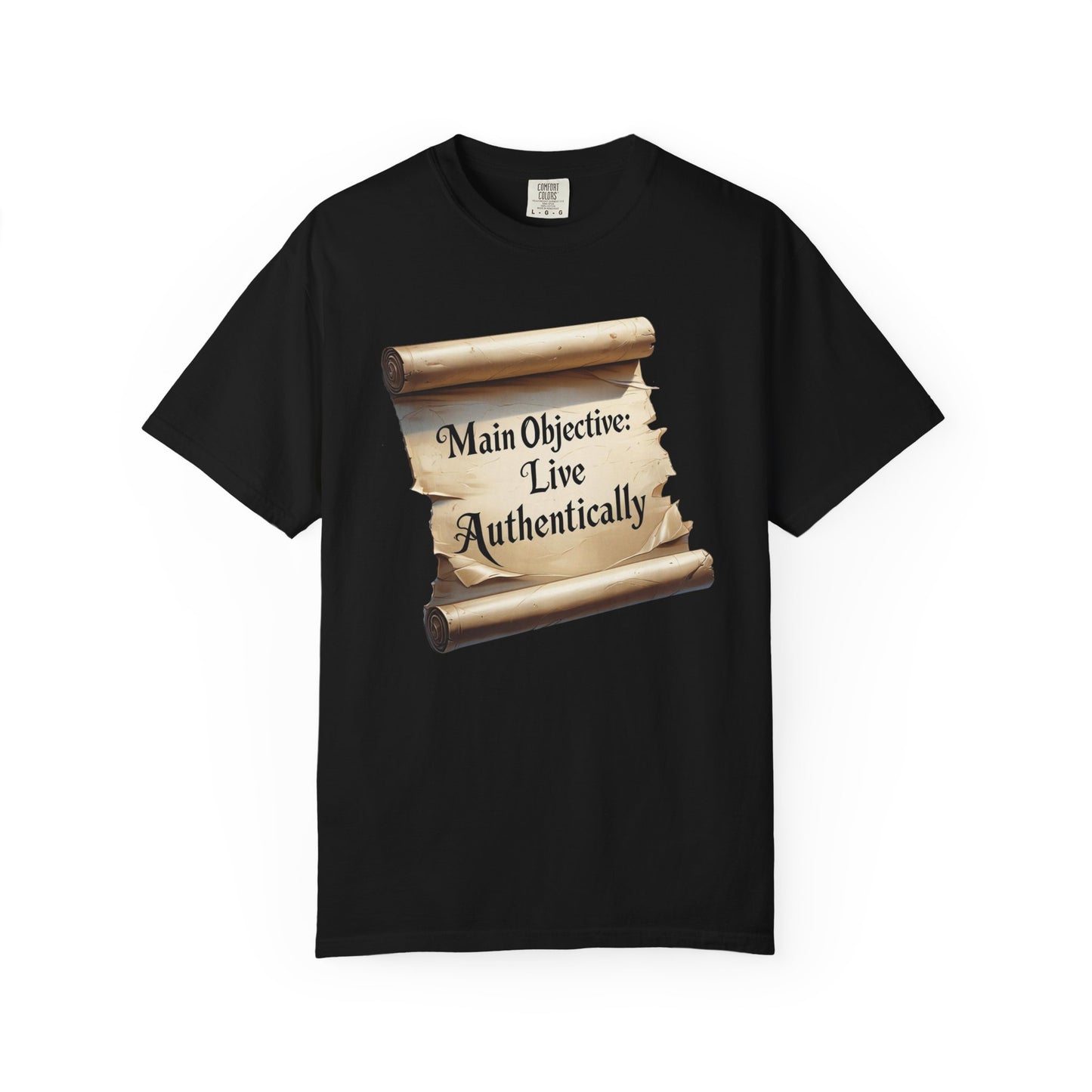 Unisex T-Shirt - Live Authentically, Motivational Tee, Affirmation Shirt, Gift for Friends, Casual Wear, Inspirational Apparel