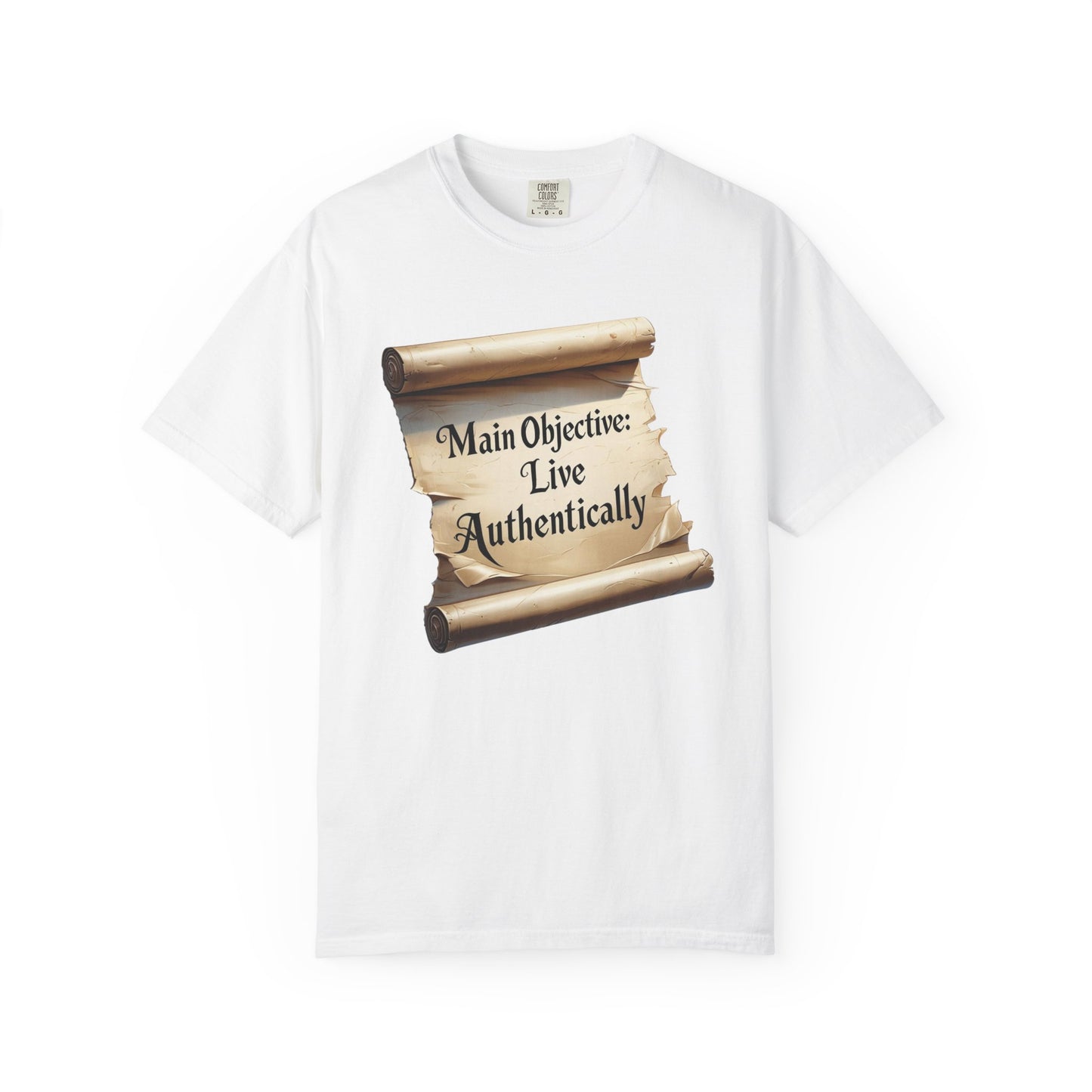 Unisex T-Shirt - Live Authentically, Motivational Tee, Affirmation Shirt, Gift for Friends, Casual Wear, Inspirational Apparel