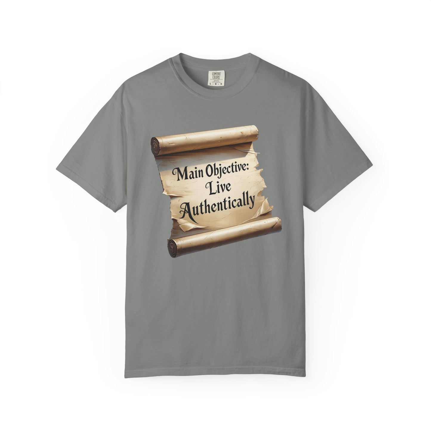 Unisex T-Shirt - Live Authentically, Motivational Tee, Affirmation Shirt, Gift for Friends, Casual Wear, Inspirational Apparel