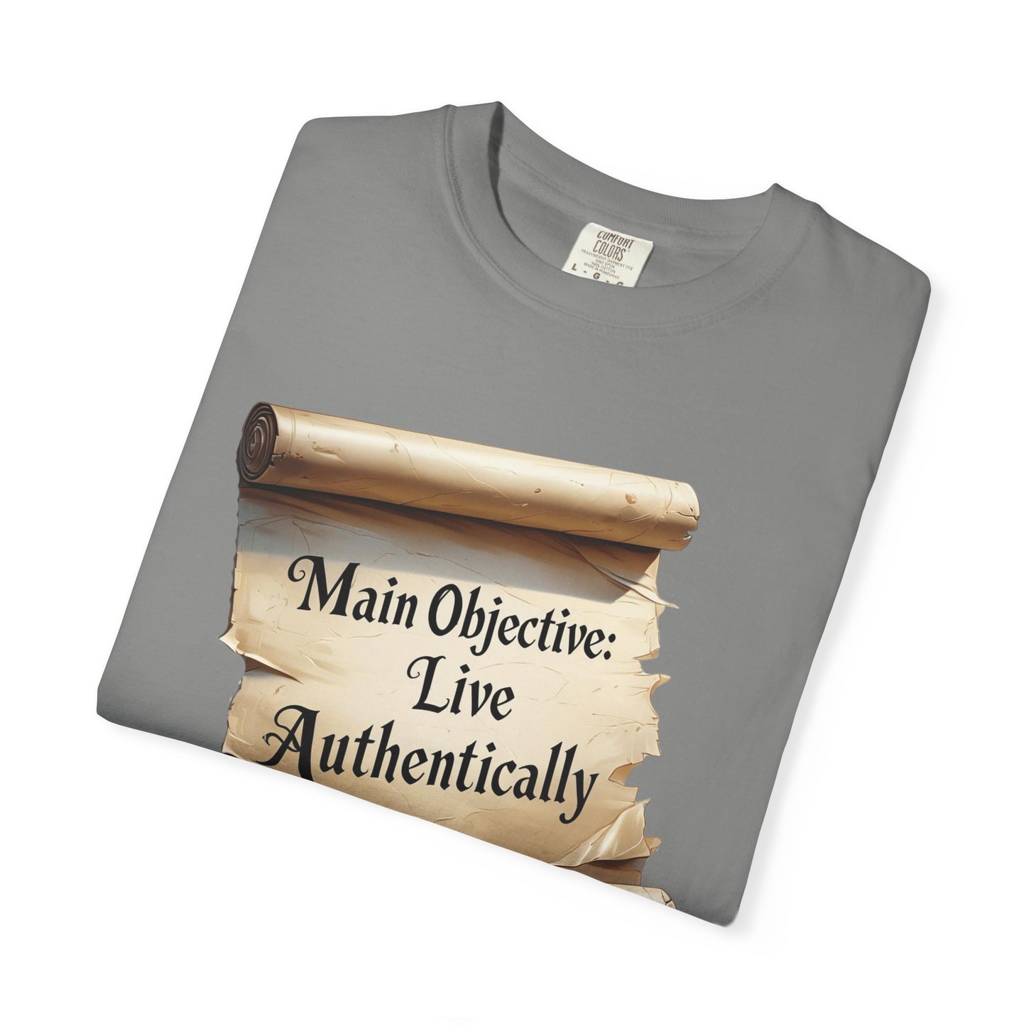 Unisex T-Shirt - Live Authentically, Motivational Tee, Affirmation Shirt, Gift for Friends, Casual Wear, Inspirational Apparel
