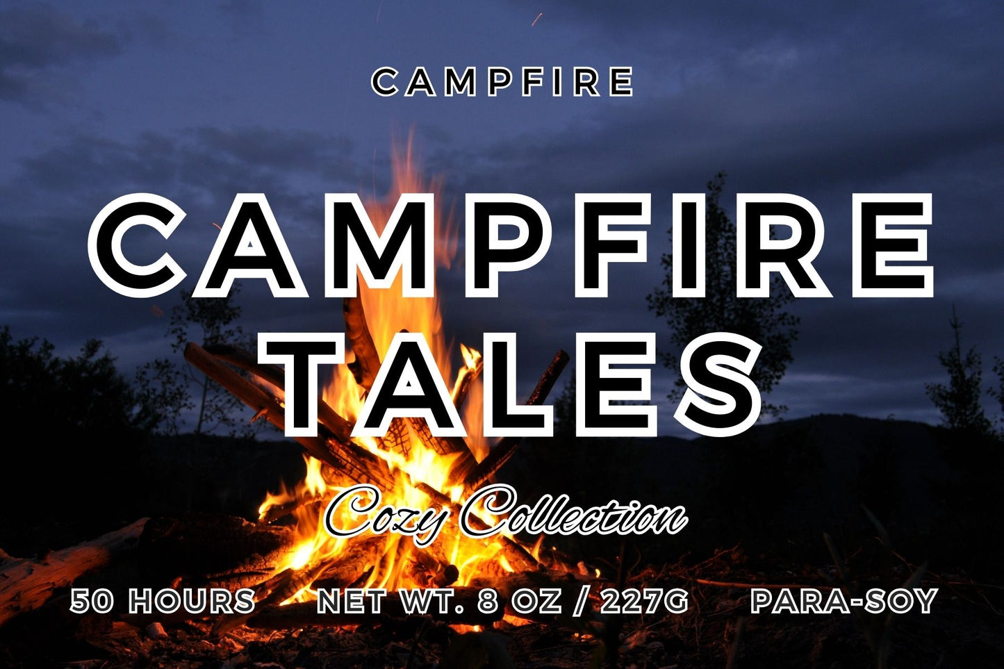 Campfire Tales Candle | Smoky Firewood Scent