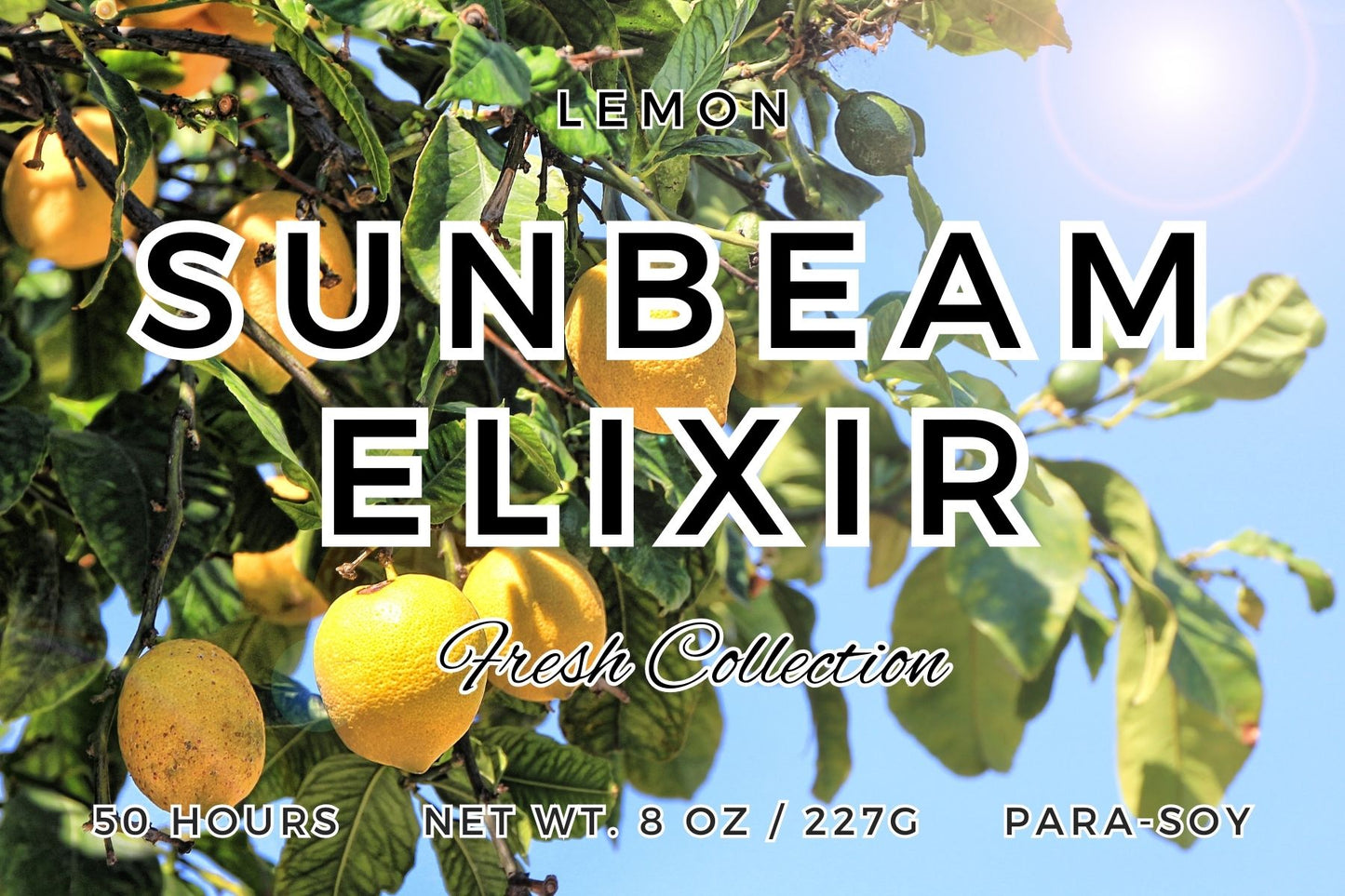 Sunbeam Elixir Candle | Bright Lemon Scent