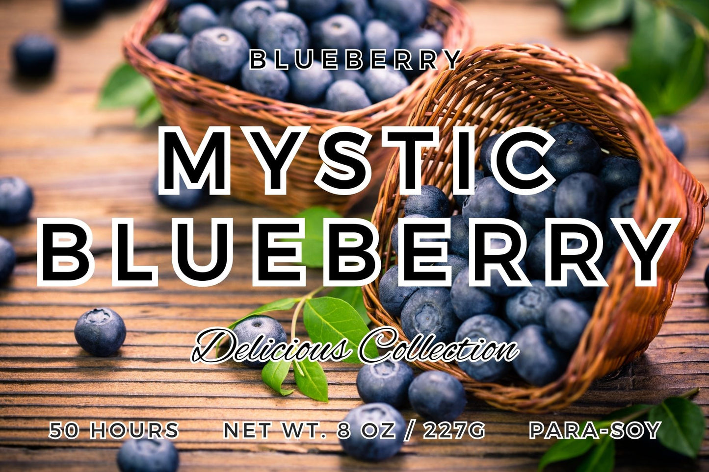 Mystic Blueberry Candle | Pure Blueberry Scent