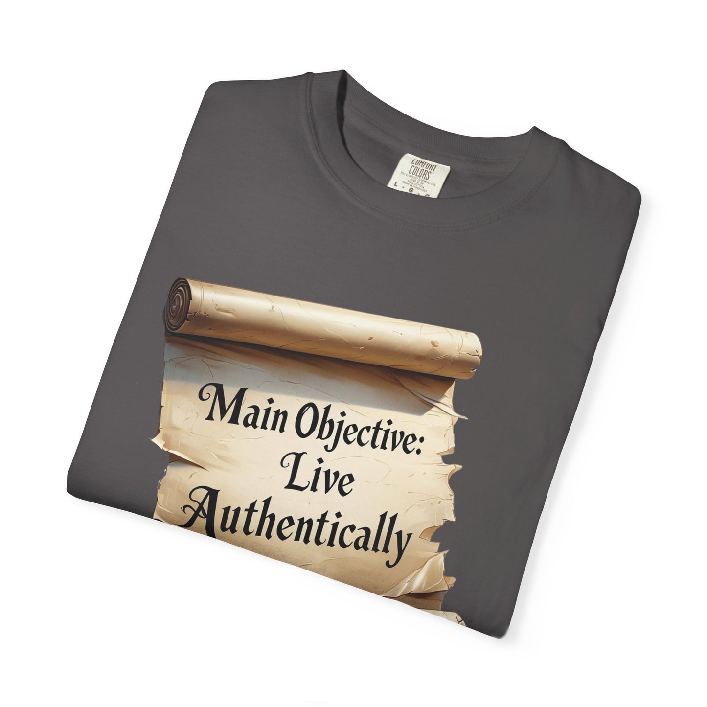 Unisex T-Shirt - Live Authentically, Motivational Tee, Affirmation Shirt, Gift for Friends, Casual Wear, Inspirational Apparel