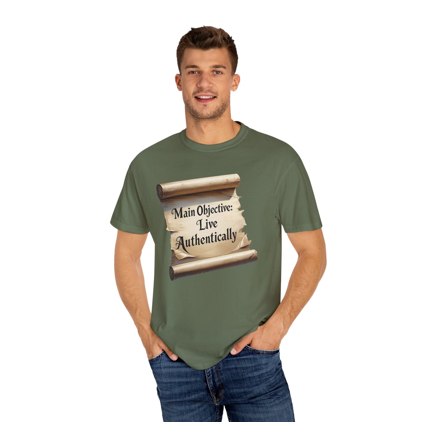 Unisex T-Shirt - Live Authentically, Motivational Tee, Affirmation Shirt, Gift for Friends, Casual Wear, Inspirational Apparel
