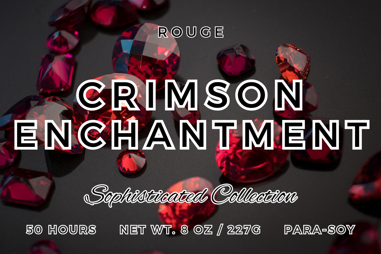 Crimson Enchantment – Spellbound Forge Signature Candle