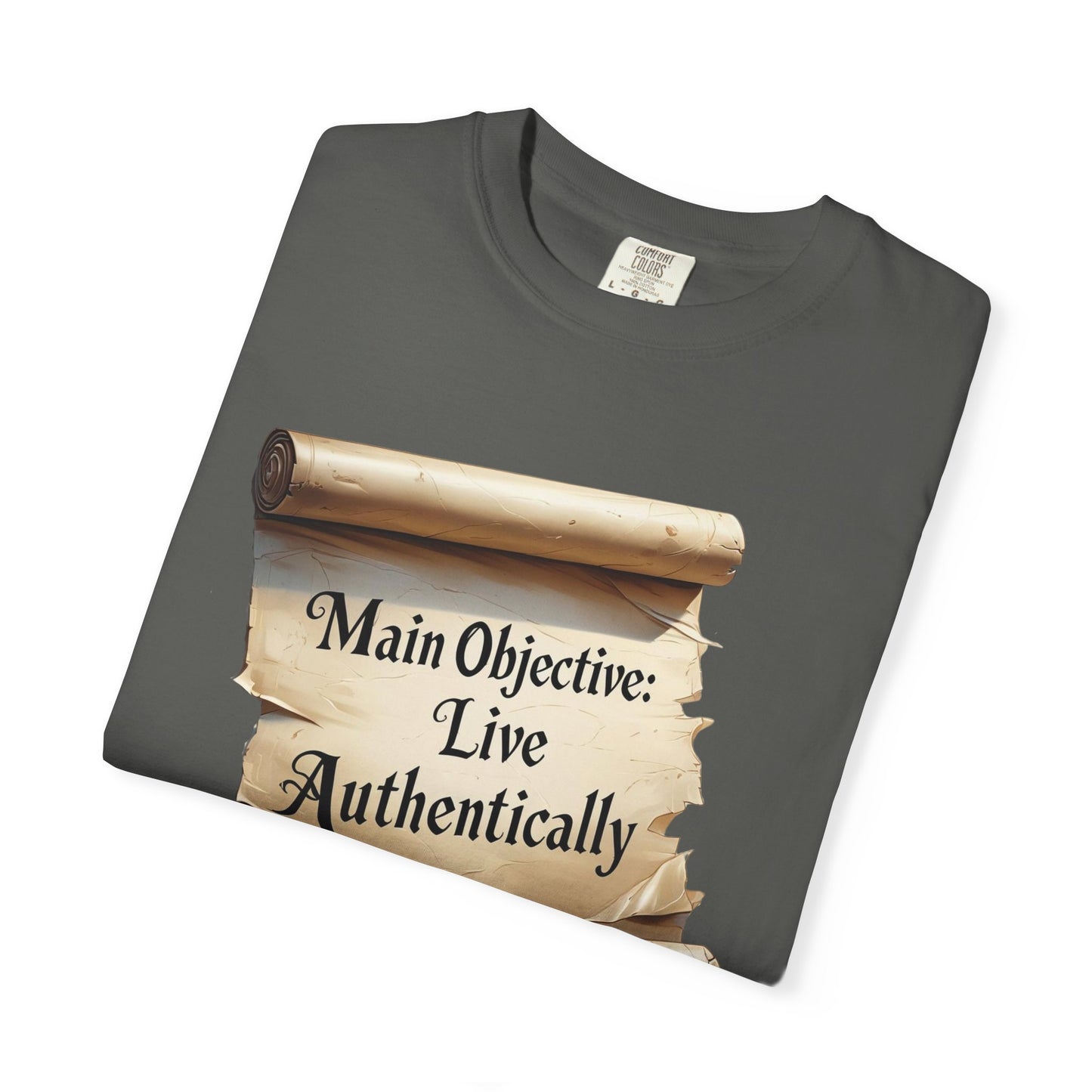 Unisex T-Shirt - Live Authentically, Motivational Tee, Affirmation Shirt, Gift for Friends, Casual Wear, Inspirational Apparel