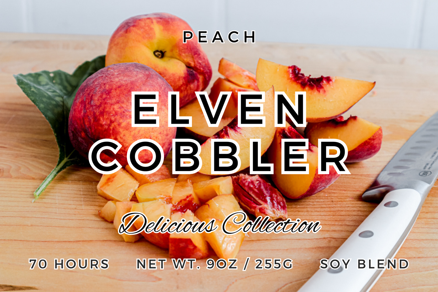 Elven Cobbler Candle | Peach Scent