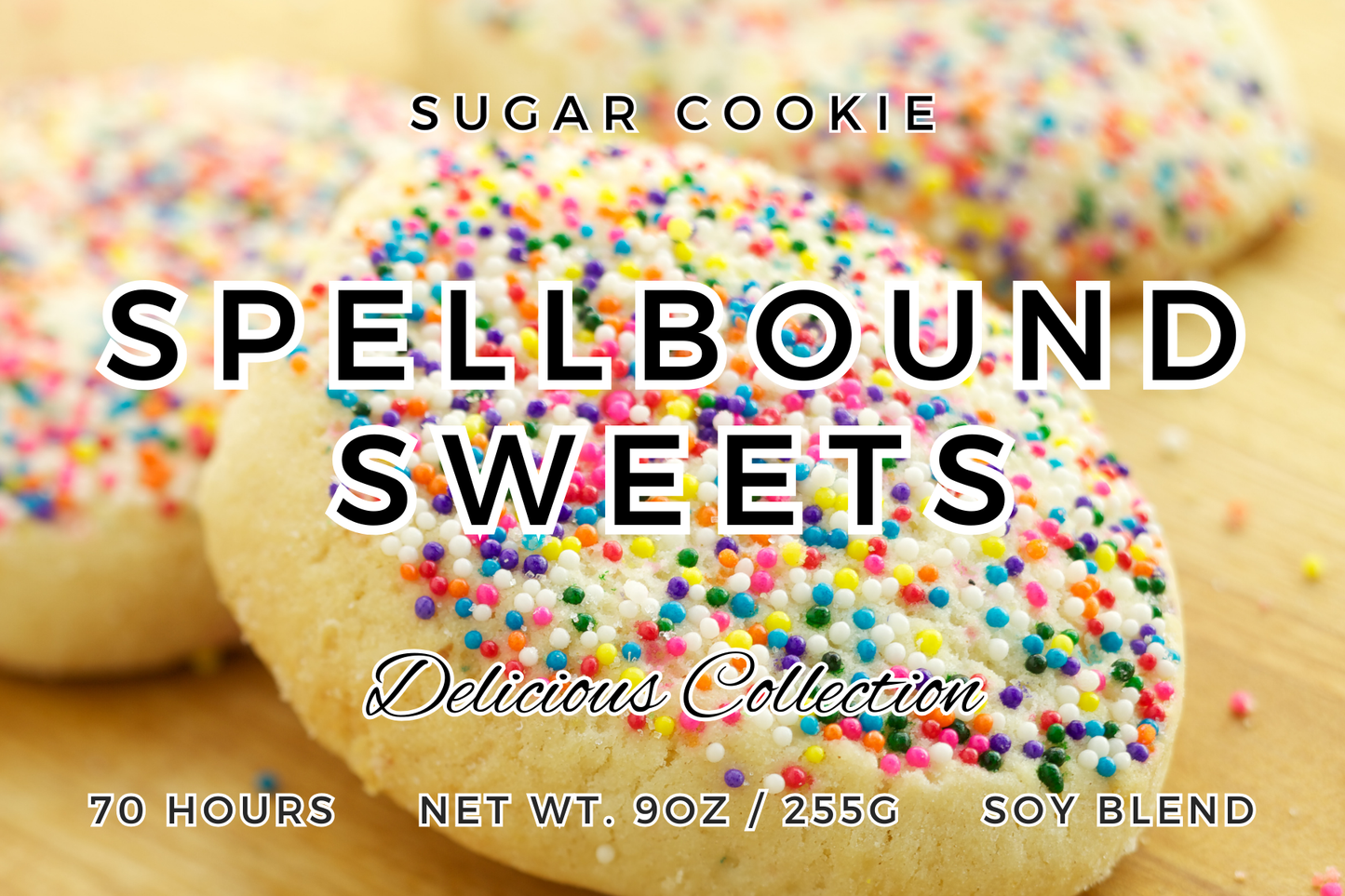 Spellbound Sweets | Sugar Cookie Scented Candle & Wax Melts | Spellbound Forge