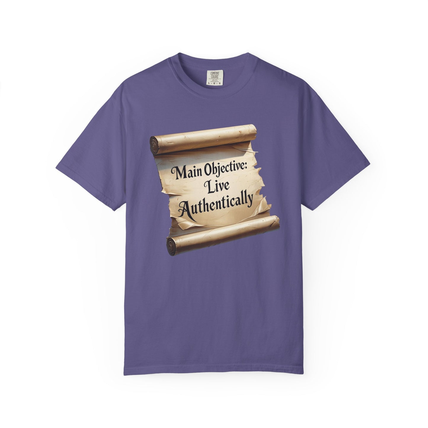 Unisex T-Shirt - Live Authentically, Motivational Tee, Affirmation Shirt, Gift for Friends, Casual Wear, Inspirational Apparel