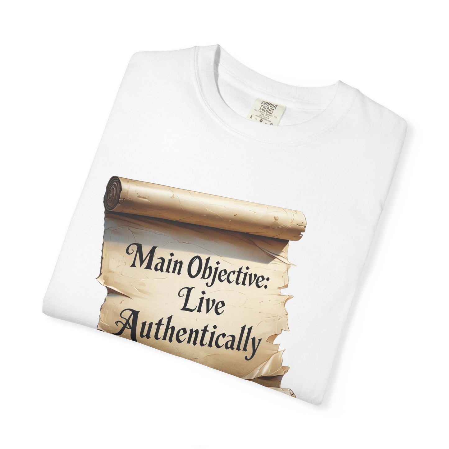 Unisex T-Shirt - Live Authentically, Motivational Tee, Affirmation Shirt, Gift for Friends, Casual Wear, Inspirational Apparel