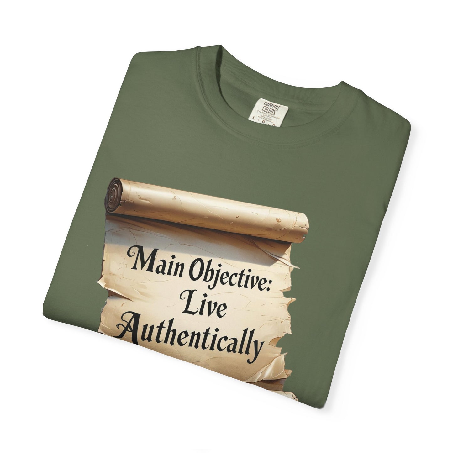 Unisex T-Shirt - Live Authentically, Motivational Tee, Affirmation Shirt, Gift for Friends, Casual Wear, Inspirational Apparel
