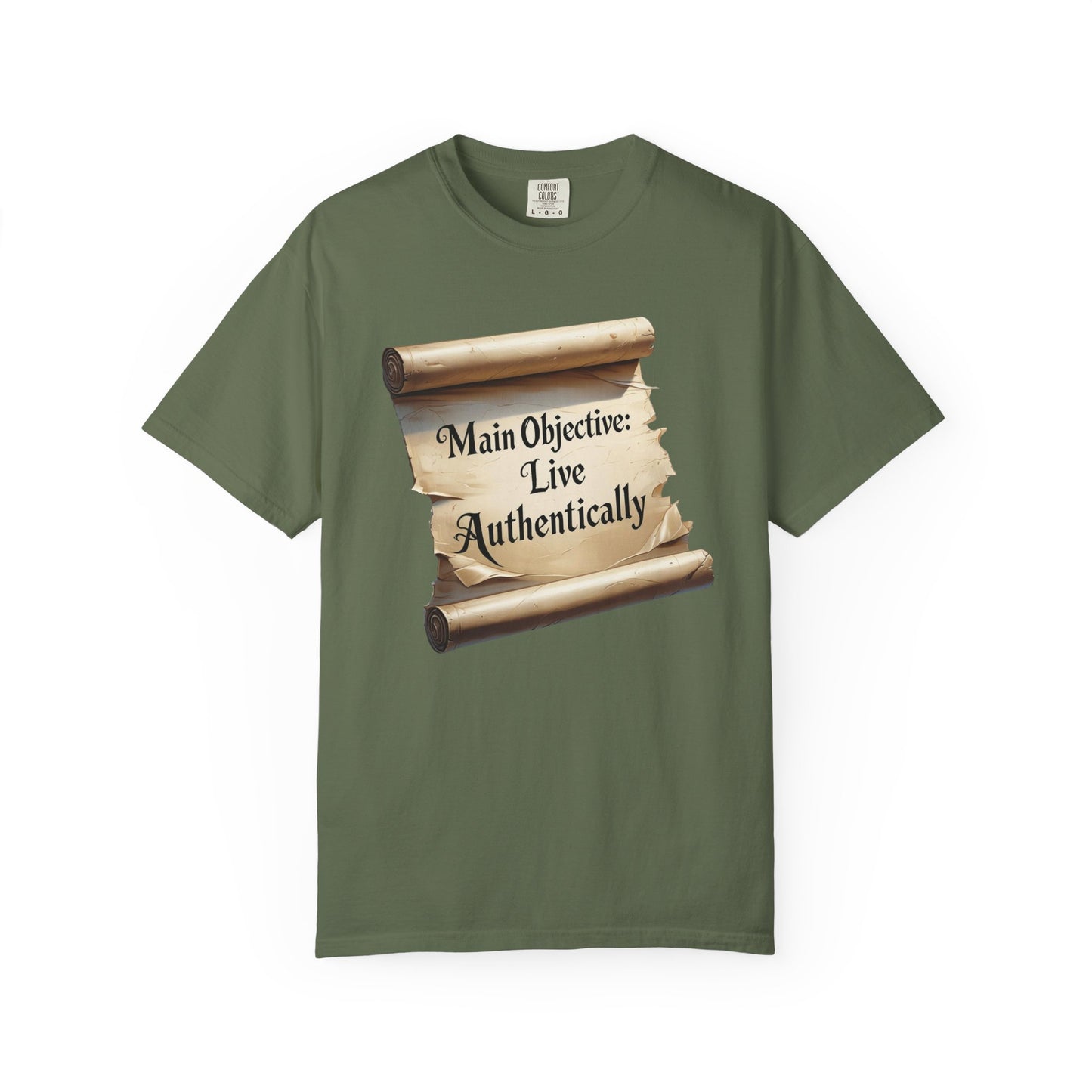 Unisex T-Shirt - Live Authentically, Motivational Tee, Affirmation Shirt, Gift for Friends, Casual Wear, Inspirational Apparel