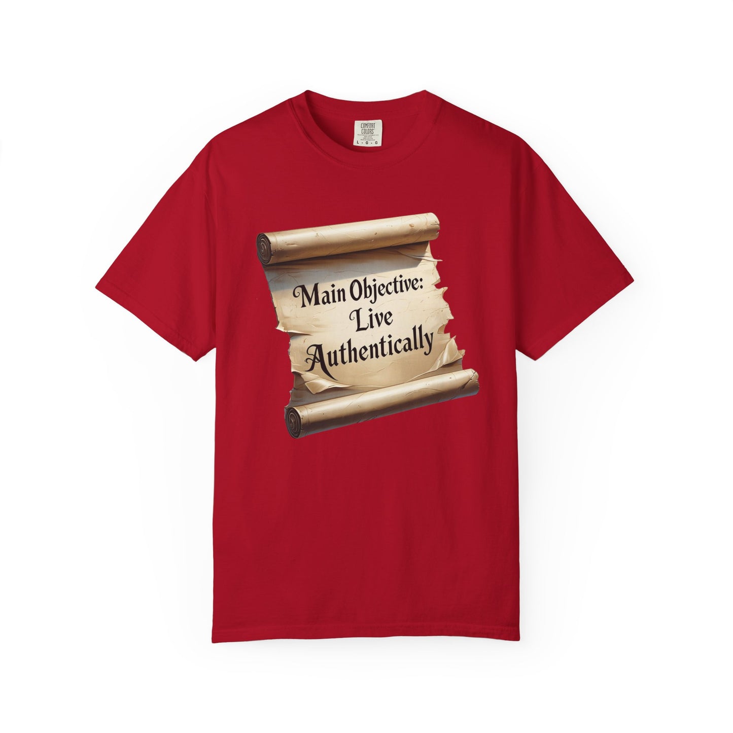 Unisex T-Shirt - Live Authentically, Motivational Tee, Affirmation Shirt, Gift for Friends, Casual Wear, Inspirational Apparel
