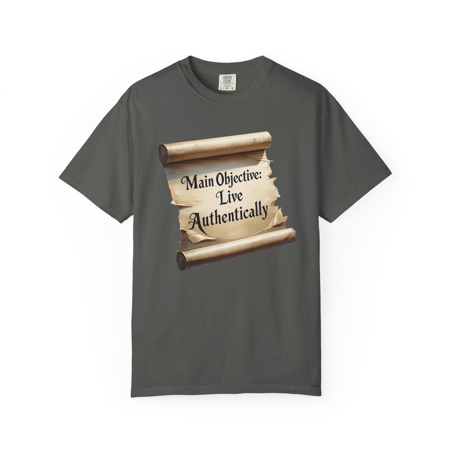 Unisex T-Shirt - Live Authentically, Motivational Tee, Affirmation Shirt, Gift for Friends, Casual Wear, Inspirational Apparel