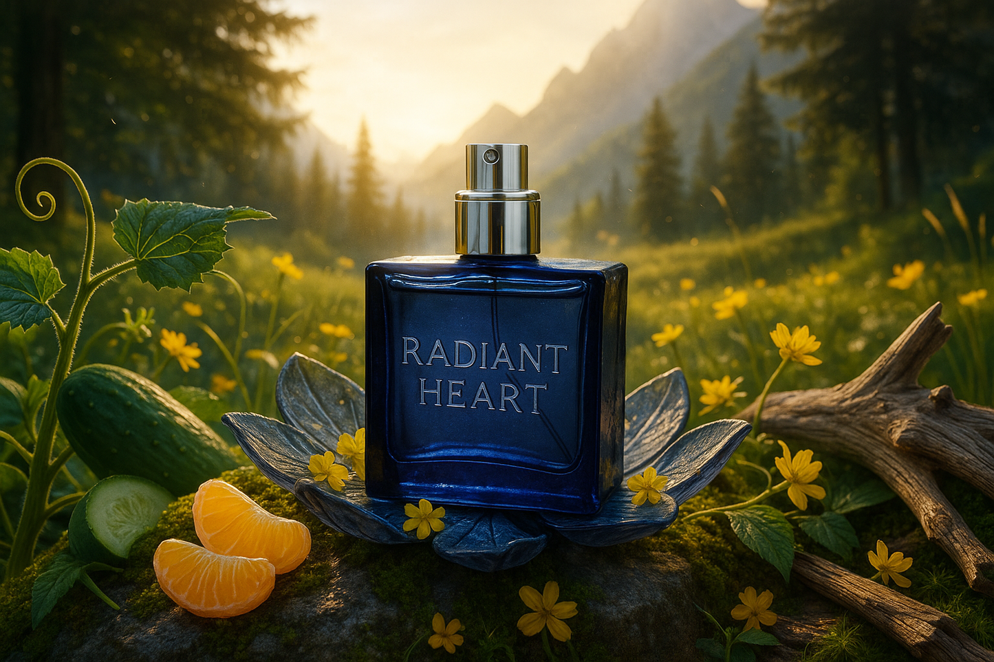 Radiant Heart – A Breath of Joy from the Mountain Peaks Perfume