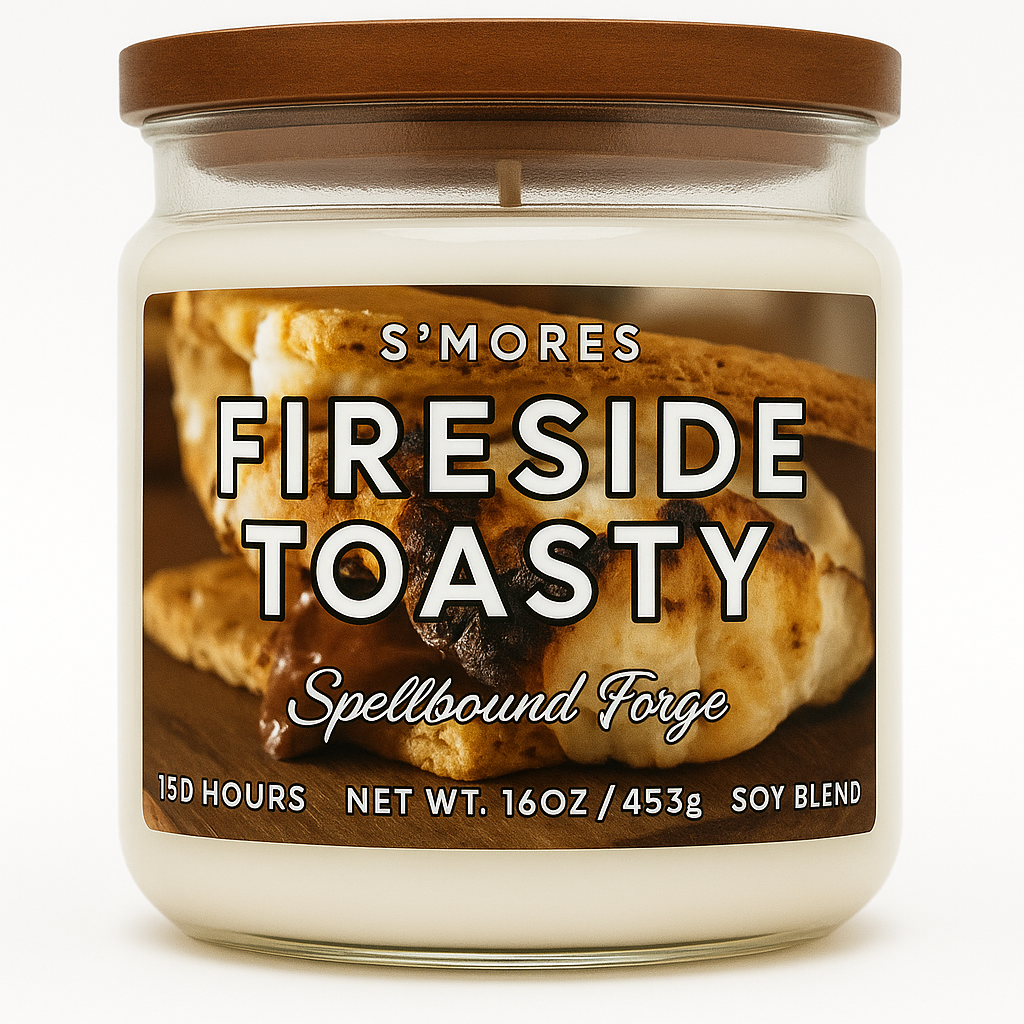 Fireside Toasty – Hot Fudge & Marshmallow Scented Candle