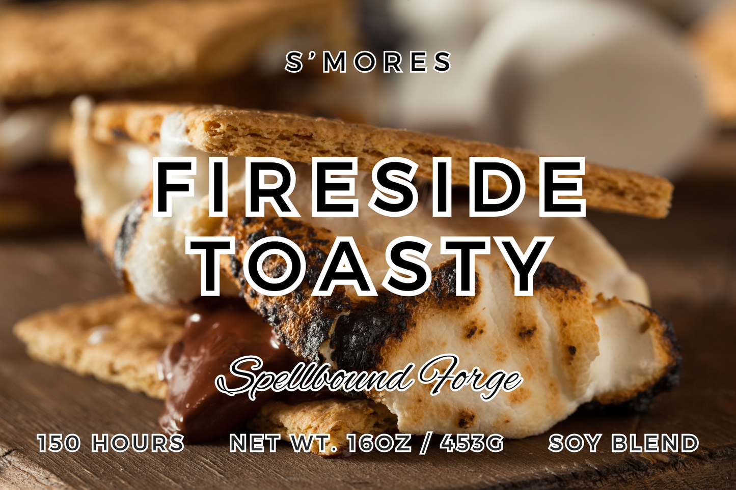 Fireside Toasty – Hot Fudge & Marshmallow Scented Candle