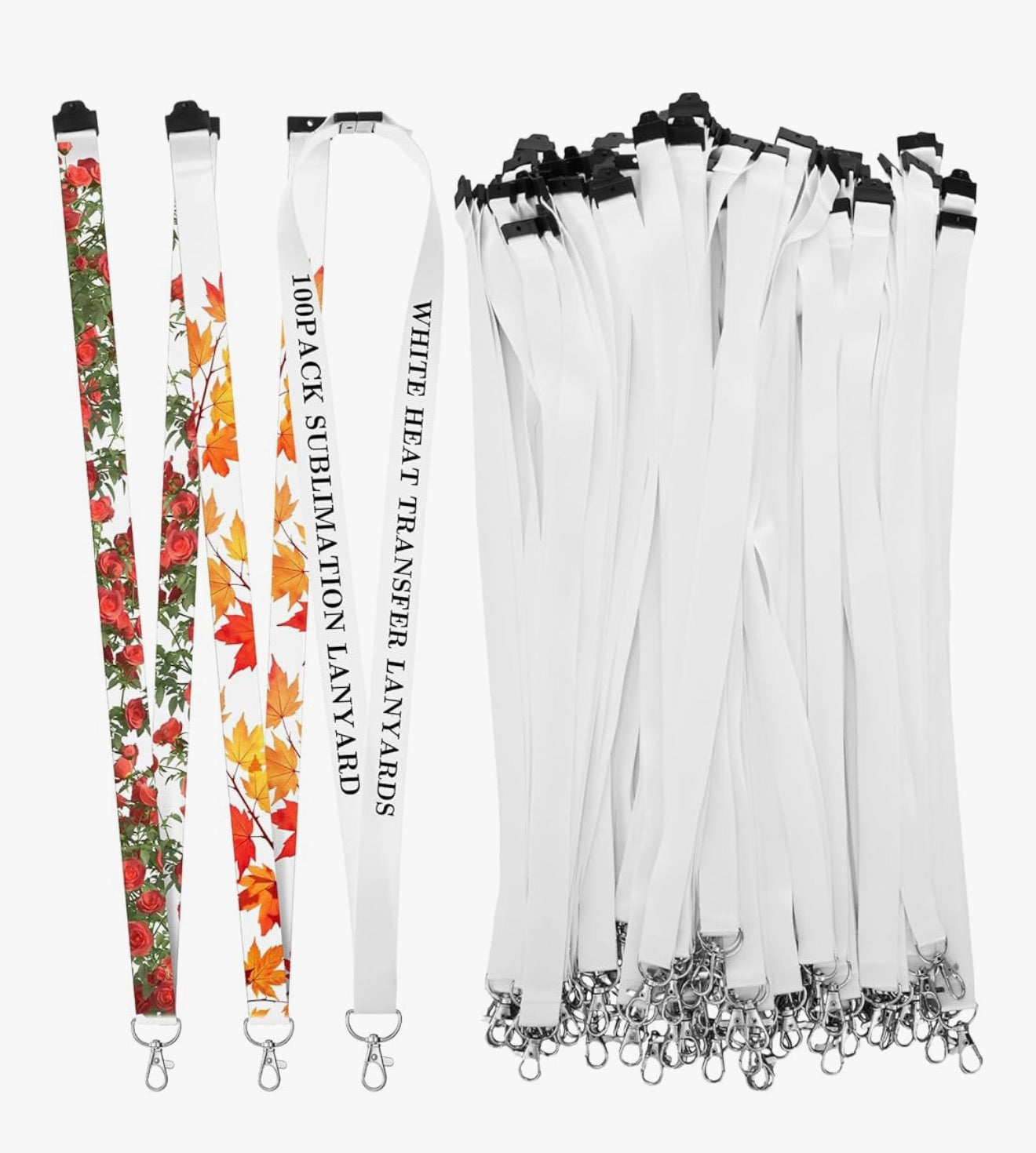 Custom Sublimation Lanyard (Optional Badge Holder)
