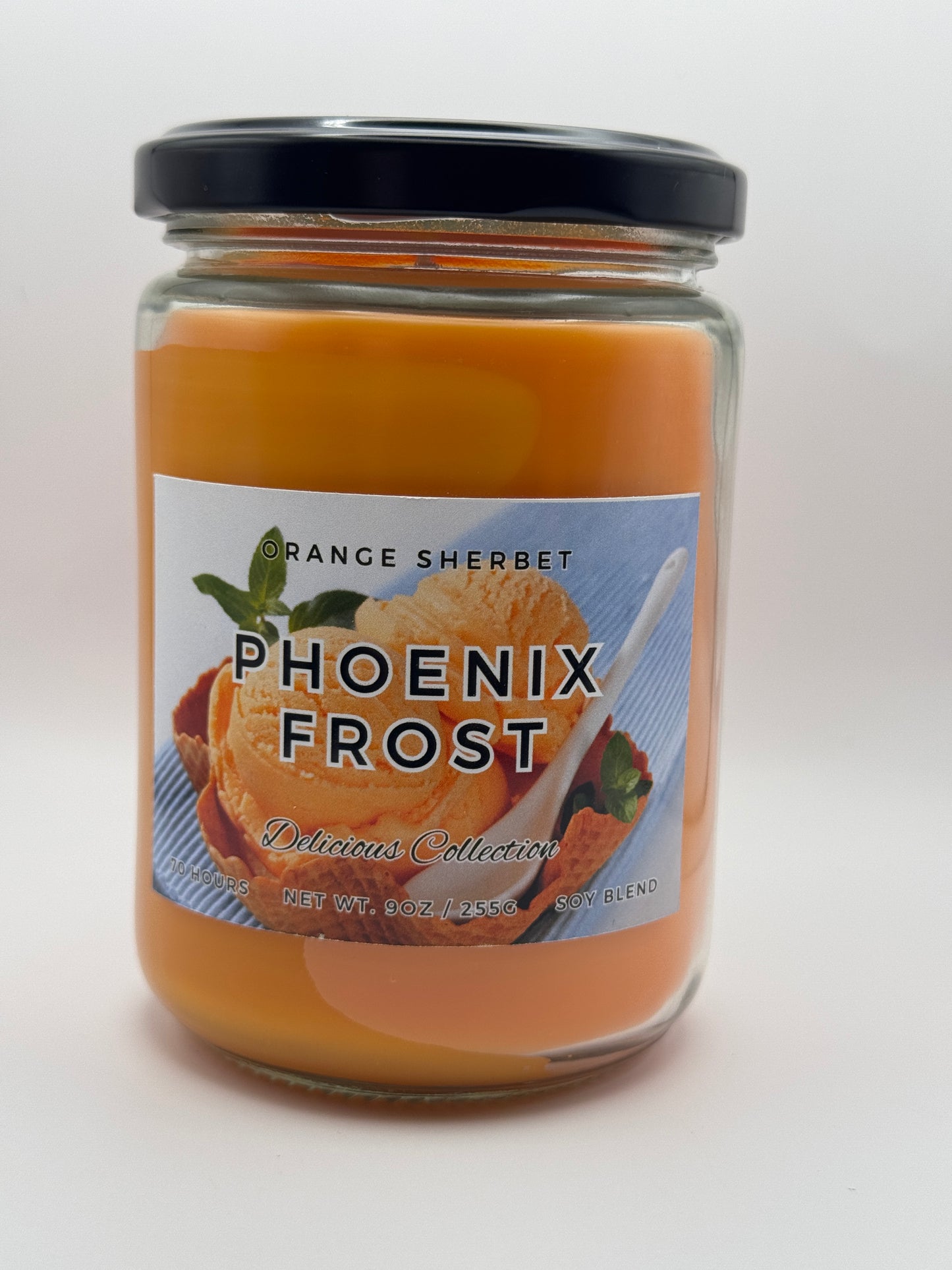 Phoenix Frost | Orange Sherbet Scented Candle & Wax Melts | Spellbound Forge