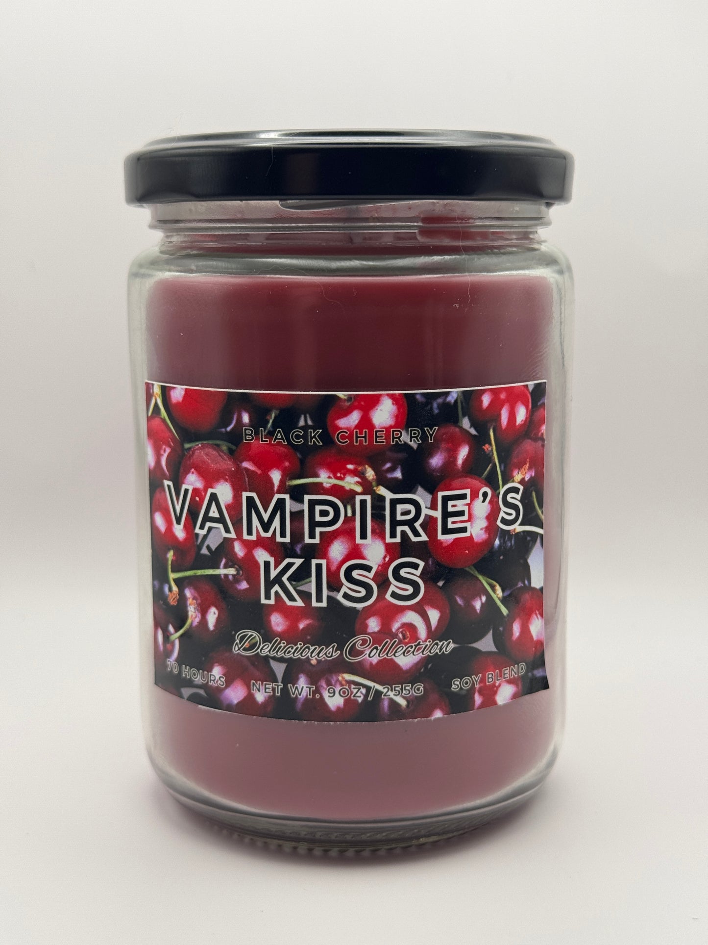 Vampire's Kiss Candle | Black Cherry Scent