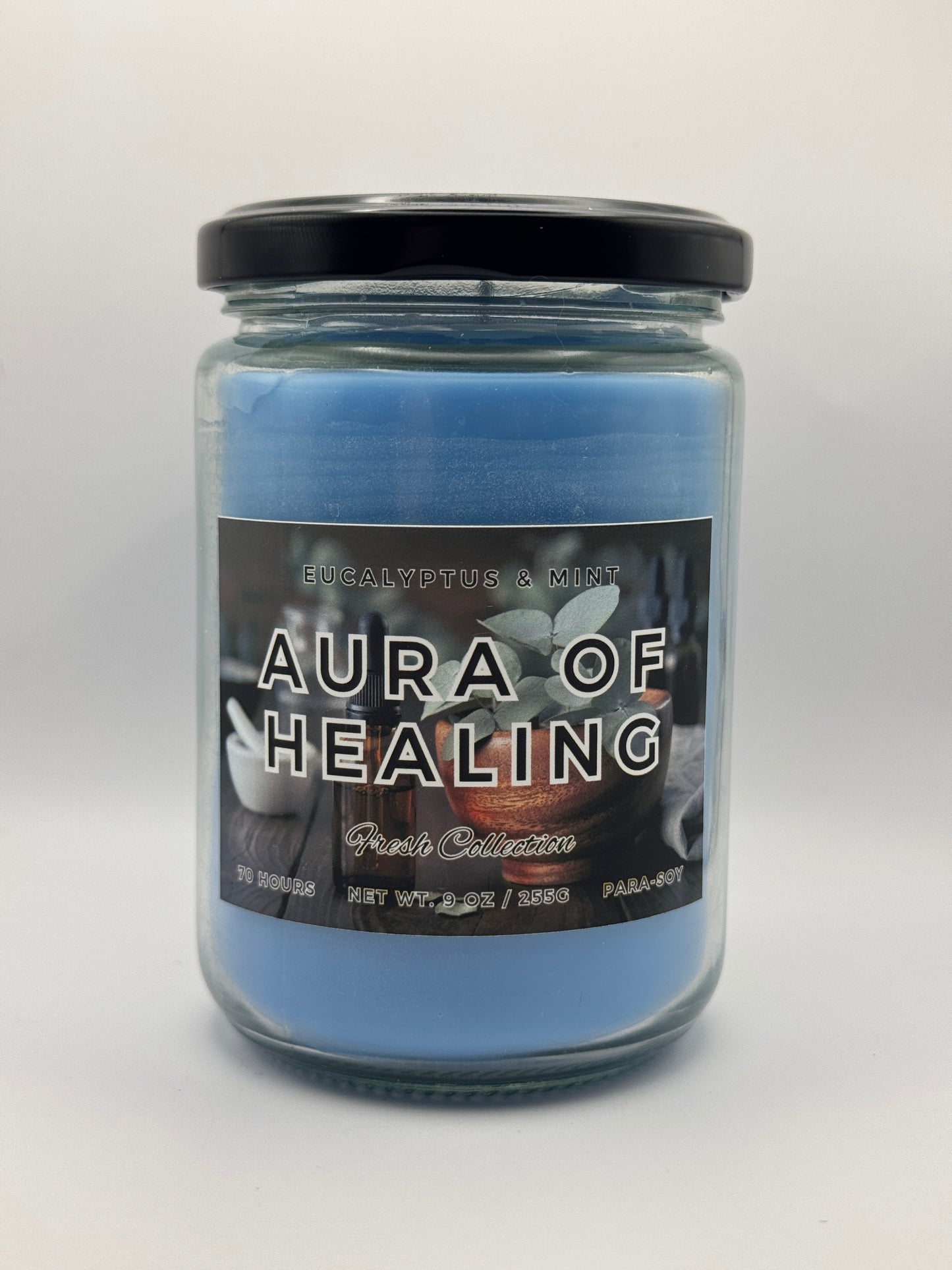 Aura of Healing Candle | Peppermint & Eucalyptus