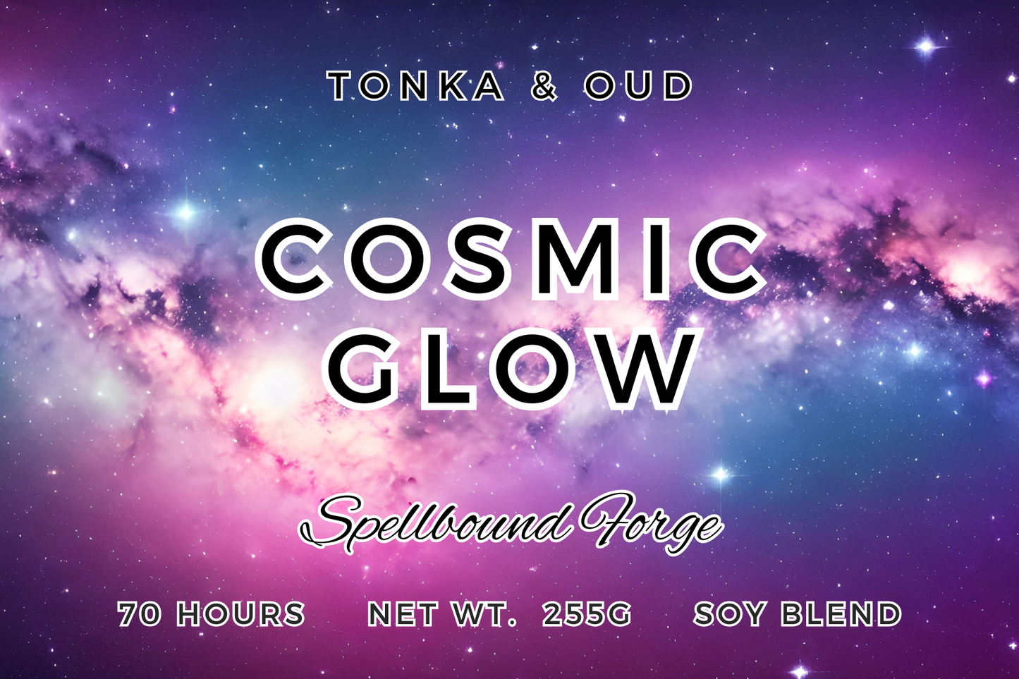Cosmic Glow - Tonka and Oud Luxury Car Freshie