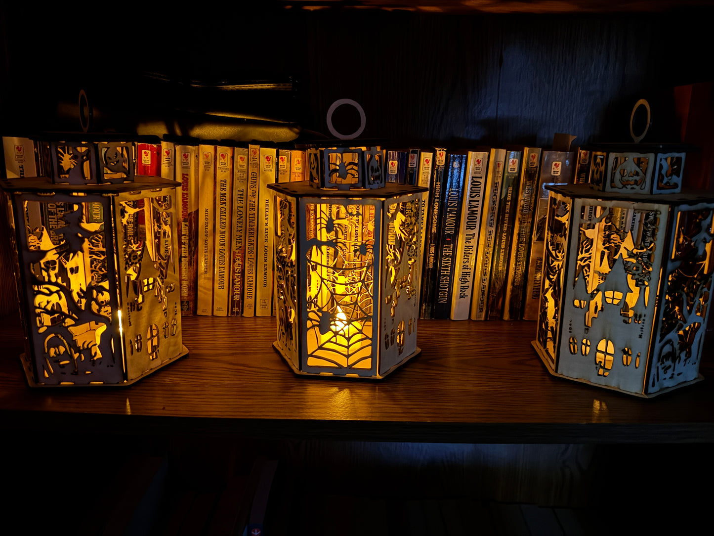 DIY Laser Cut Wooden 3D Lantern Kit – Includes Battery Powered Tea Light