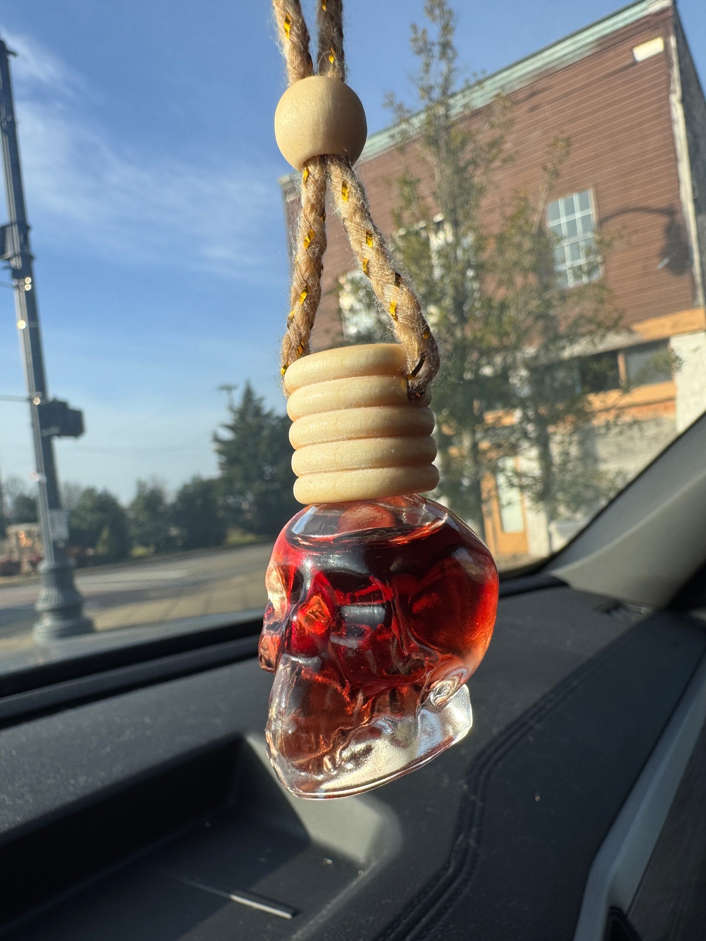 🩸 Vampire's Kiss Car Freshie | Black Cherry Scented Car Freshie | Spellbound Forge
