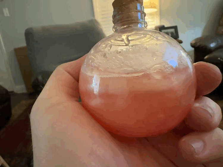 Handcrafted Wax-Sealed Potion Bottle – Shimmering Mica Potion in Various Colors
