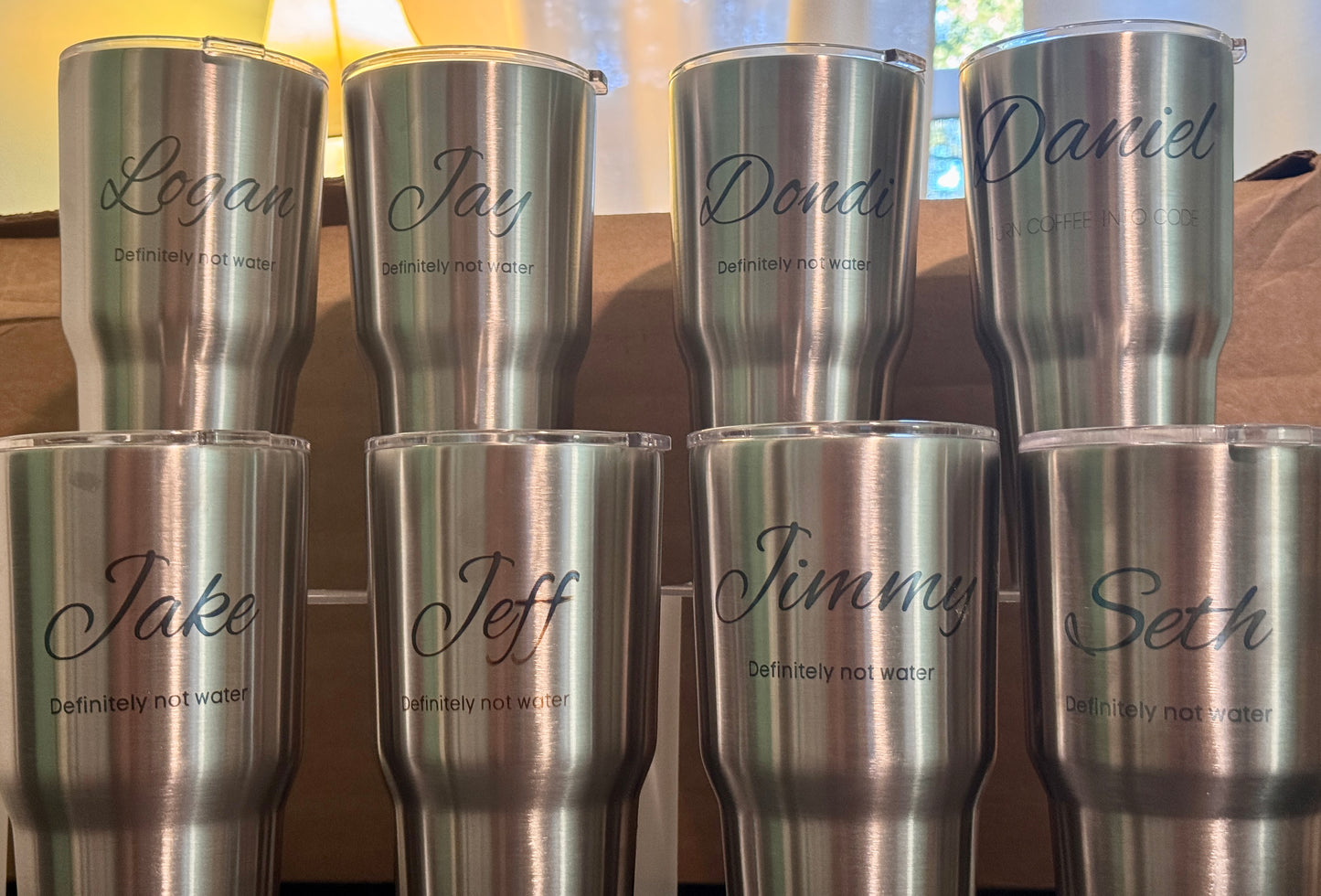 Custom Laser Engraved Tumblers – Personalized Insulated Drinkware