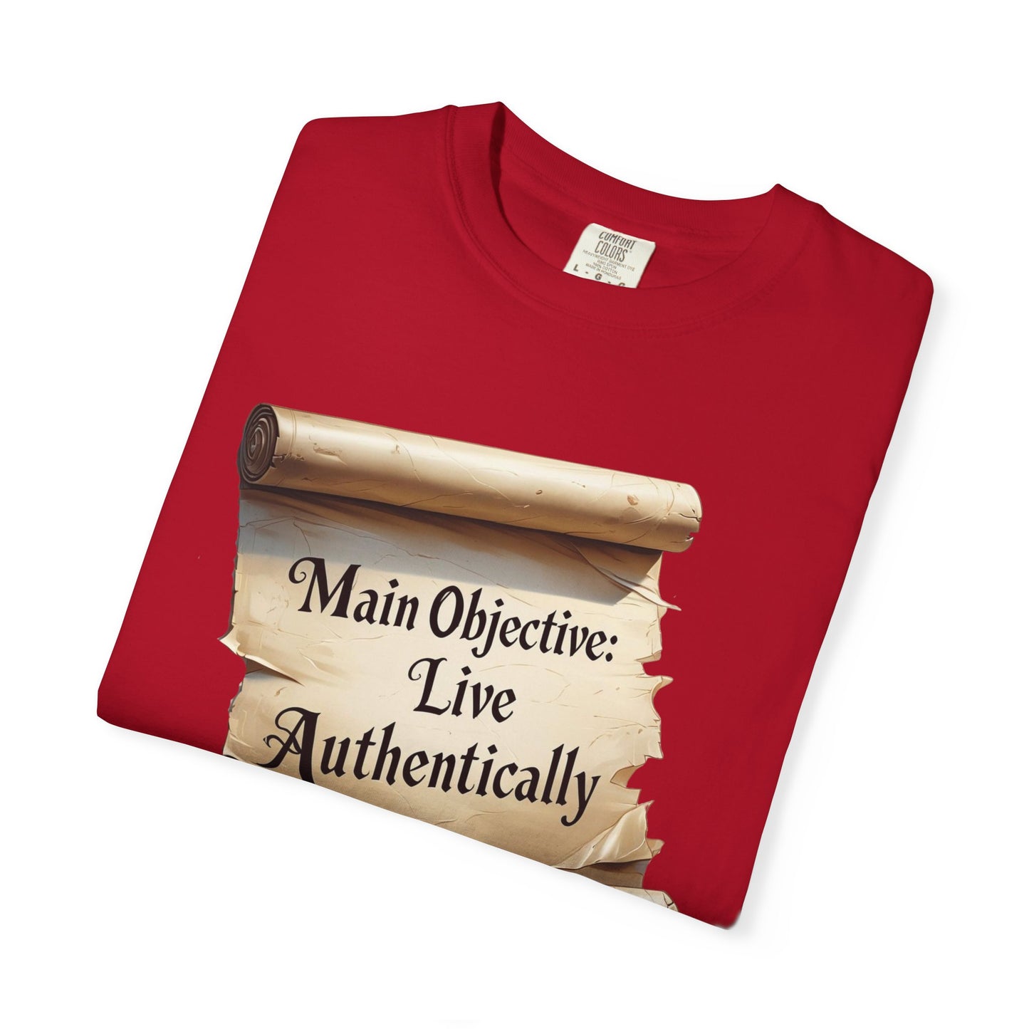 Unisex T-Shirt - Live Authentically, Motivational Tee, Affirmation Shirt, Gift for Friends, Casual Wear, Inspirational Apparel
