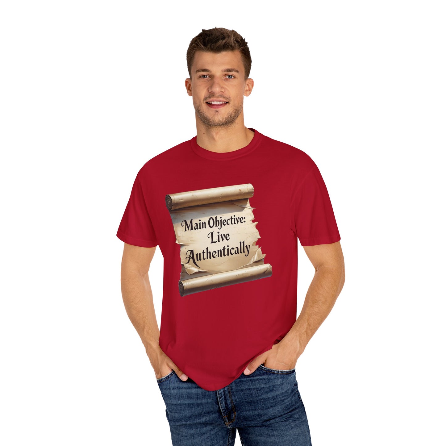 Unisex T-Shirt - Live Authentically, Motivational Tee, Affirmation Shirt, Gift for Friends, Casual Wear, Inspirational Apparel