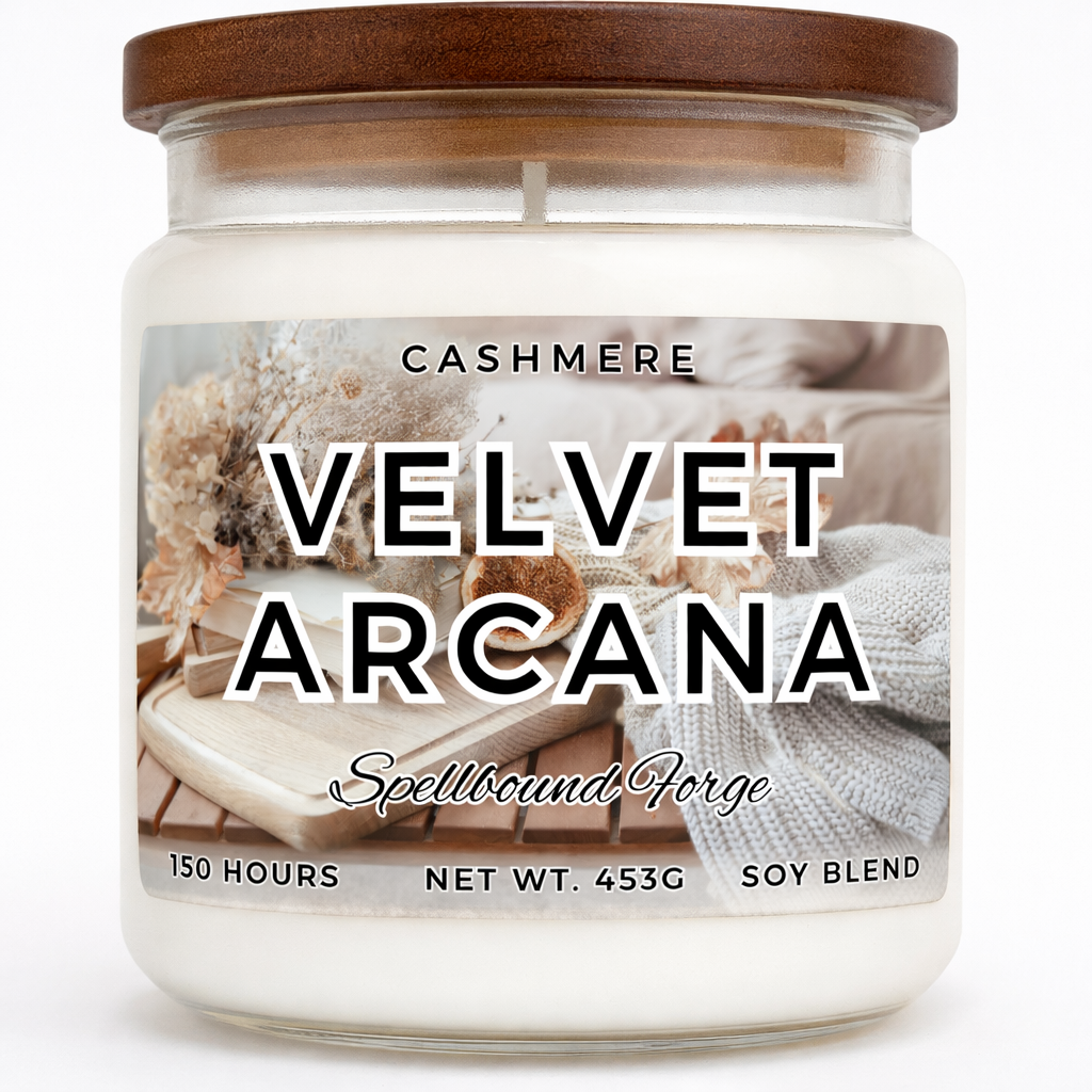 Velvet Arcana Candle | Luxurious Cashmere Scent