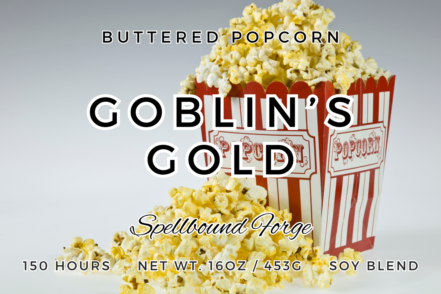 Goblin’s Gold – Buttered Popcorn Scented Candle