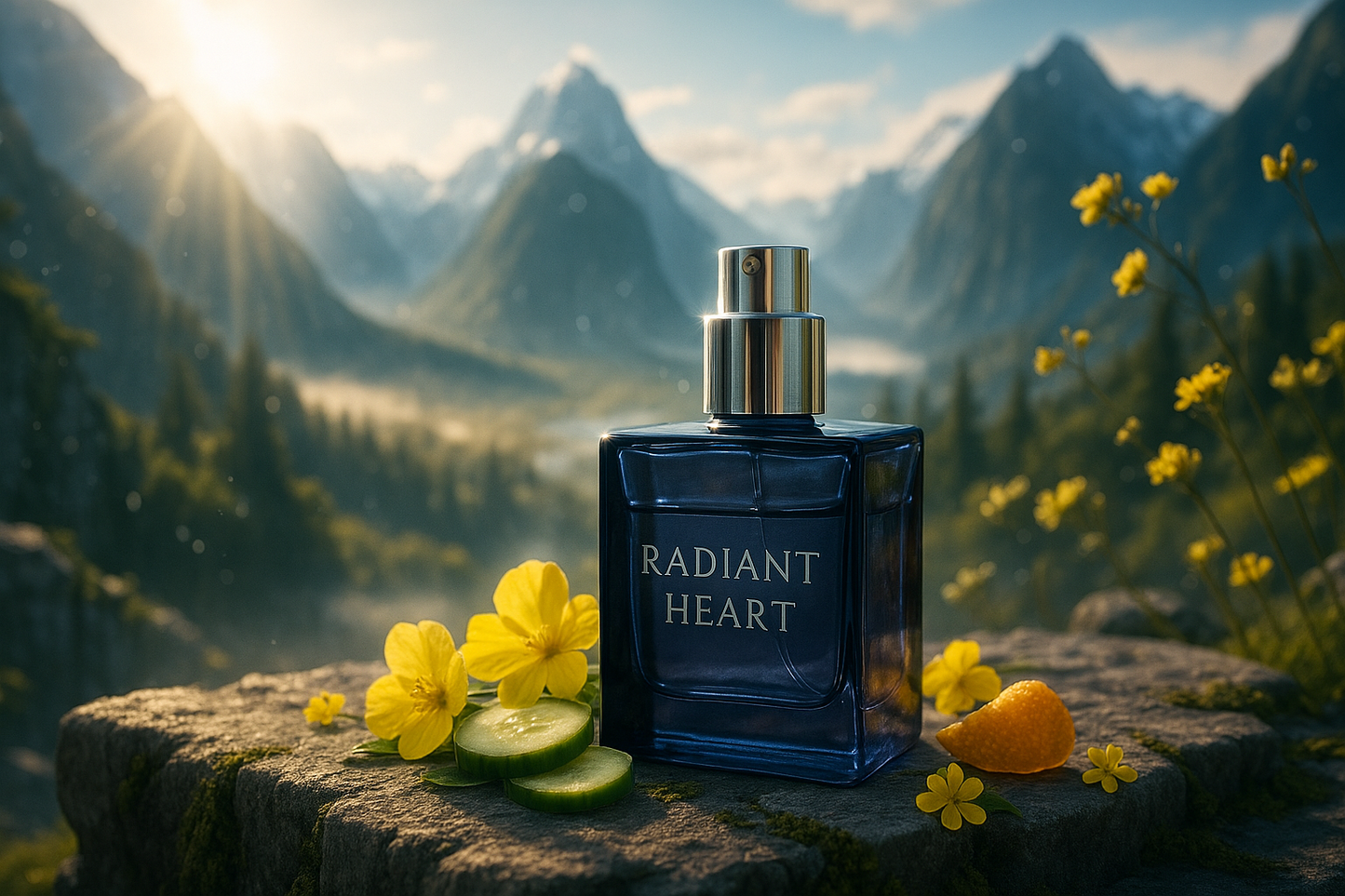 Radiant Heart – A Breath of Joy from the Mountain Peaks Perfume