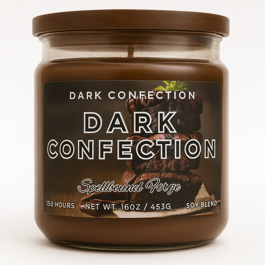 Dark Confection – Hot Fudge Brownie Scented Candle