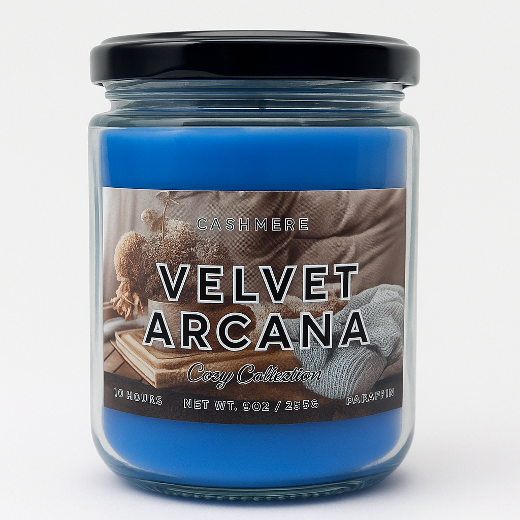 Velvet Arcana Candle | Luxurious Cashmere Scent