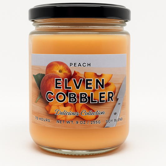 Elven Cobbler Candle | Peach Scent