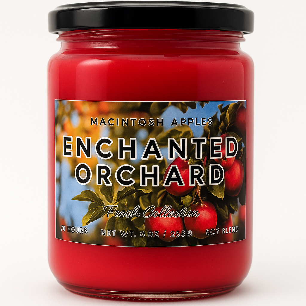 Enchanted Orchard Candle | Fresh Macintosh Apple Scent