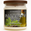Paladin's Vow | Citronella Candle | Insect Repellent Protection