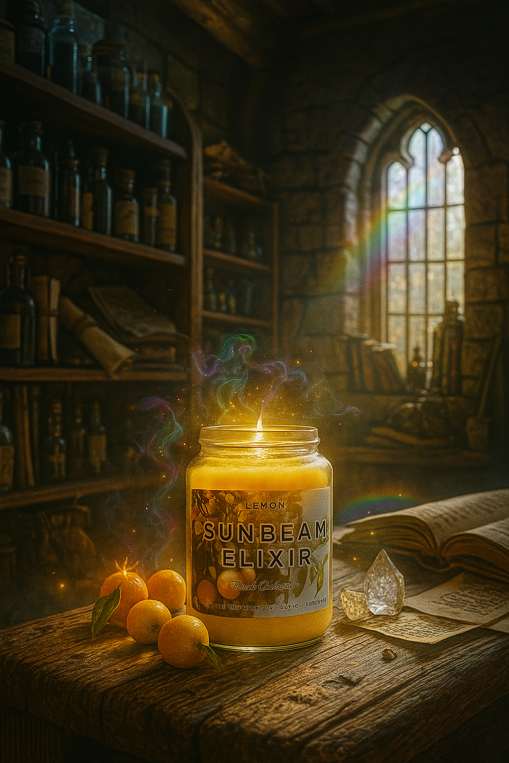 Sunbeam Elixir Candle | Bright Lemon Scent
