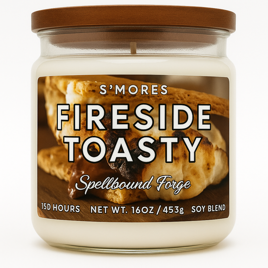 Fireside Toasty – Hot Fudge & Marshmallow Scented Candle