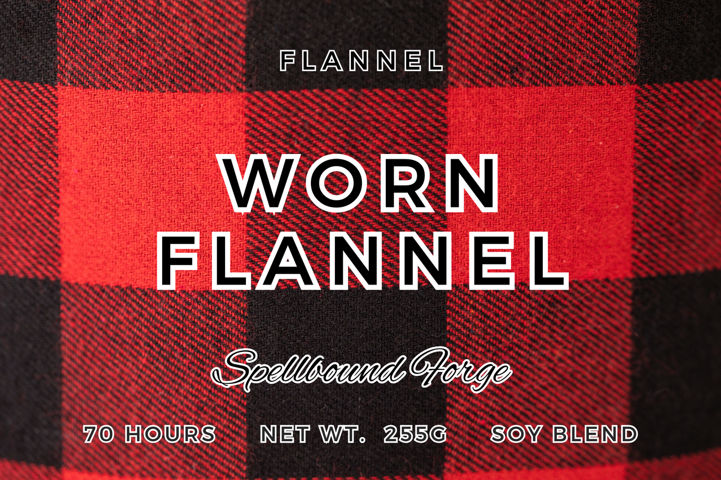 Worn Flannel - Cozy Vibes Candle