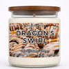 Dragon’s Swirl | Freshly Baked Cinnamon Roll Scented Candle & Wax Melts | Spellbound Forge